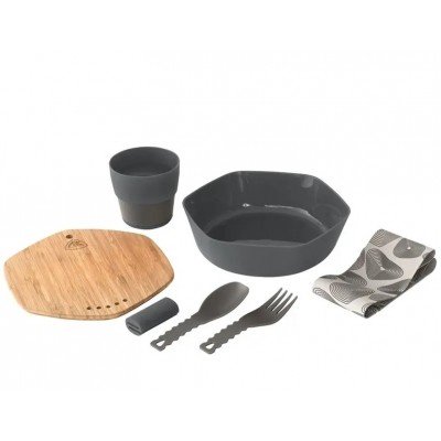 Набор посуды Robens Leaf Meal Kit anthracite - фото 28092