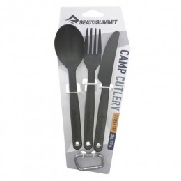 Набор столовых приборов Sea To Summit Camp Cutlery Set Charcoal Набор столовых приборов Sea To Summit Camp Cutlery Set Charcoal