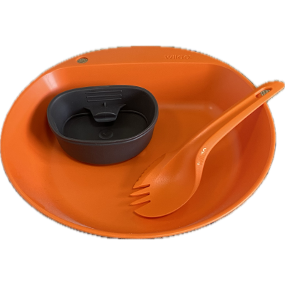 Набір посуду Wildo Pathfinder Kit orange/dark grey - фото 28089 Набір посуду Wildo Pathfinder Kit orange/dark grey - фото 28089