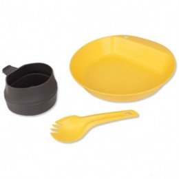 Набор посуды Wildo Pathfinder Kit lemon/dark grey