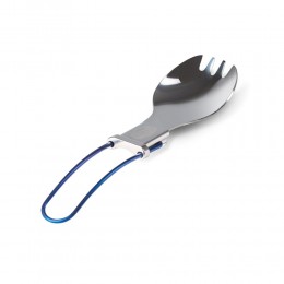 Ложка-виделка GSI Outdoors Glacier Folding Spork синій
