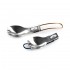 Ложка-виделка GSI Outdoors Glacier Folding Spork синій