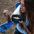Виделка GSI Outdoors Glacier Folding Fork синій