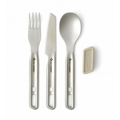 Набор столовых приборов Sea to Summit Detour Stainless Steel Cutlery Set - фото 31617