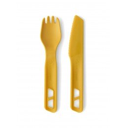 Набір столових приборів Sea to Summit Passage Cutlery Set 2 Piece Arrowwood Yellow