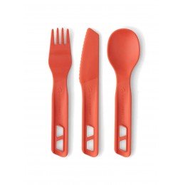 Набор столовых приборов Sea to Summit Passage Cutlery Set 3 Piece Spicy Orange