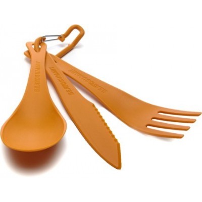 Набор столовых приборов Sea To Summit Delta Cutlery Set orange - фото 28525