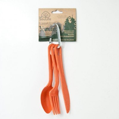 Набор столовых приборов Eco Soulife Cutlery set 3 pcs - фото 12782