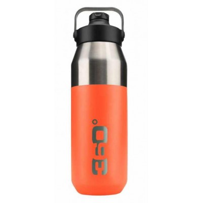 Термофляга Sea to Summit 360° Degrees Vacuum Insulated Stainless Steel Bottle with Sip Cap 750 ml pumpkin - фото 27483