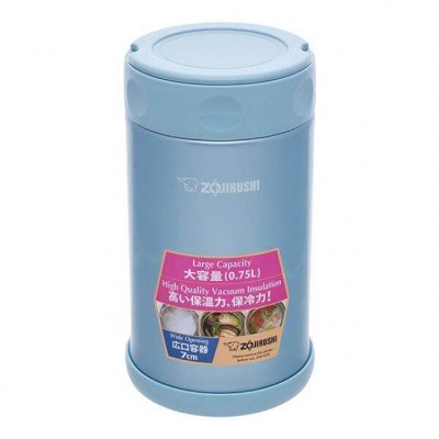 Харчовий термоконтейнер Zojirushi 0.75 L SW-FCE75AB - фото 27518