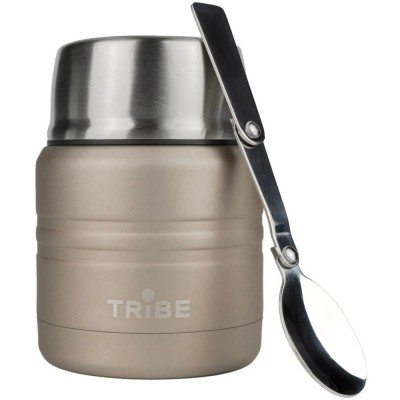 Термос пищевой Tribe Food Jar 0,35 л beige - фото 31404