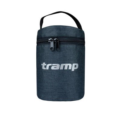 Термочехол для пищевого термоса Tramp 0.5/0,7л темно-серый - фото 27476