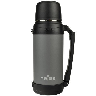 Термос Tribe Family line 2 л T-DG-0001 grey - фото 30895