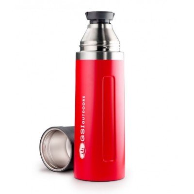 Термос GSI Vacuum Bottle Glacier 1L bright red - фото 27499