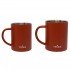 Термочашка Tribe Camp Mug 375 мл, terracota 