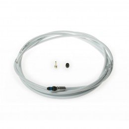 Disc brake tubing, Гідролінія дискового гальма з фіттінгом 0°, 2500 mm (Біла)