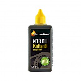 Смазка для цепи Hanseline BIO-MTB-Oil, 125мл (графитная)
