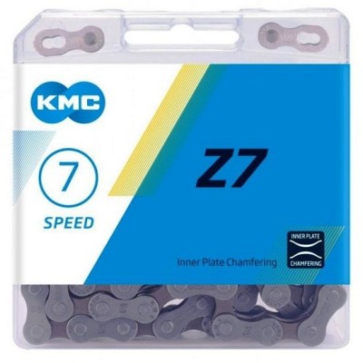 Цепь KMC Z7 на 6/7 скоростей, 114 звеньев - фото 25186