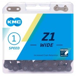 Цепь КМС Z1 Wide Single-speed 112 звеньев + замок