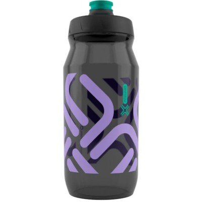 Антибактериальная фляга Fidlock Bottle 600мл прозрачный/черный/сиреневый - фото 31783