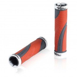 Грипсы XLC GR-S22 'Sport bo' красно-серые