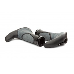 Грипсы Onride HornGrip 30 чорний/сірий
