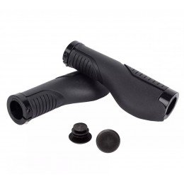 Грипсы Green Cycle GGR-522 140mm black Грипсы Green Cycle GGR-522 140mm black