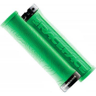Грипсы RaceFace Half Nelson W/Lock green - фото 23055