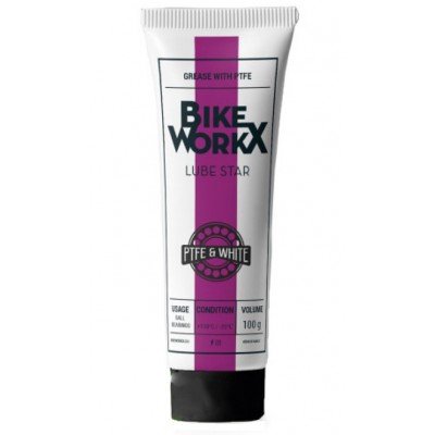 Мастило густе BikeWorkX Lube Star White 100 г - фото 23032