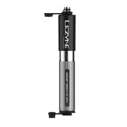 Ручной насос Lezyne Grip Drive HV серебристый