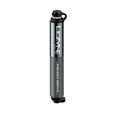 Ручний насос Lezyne Pocket Drive 160psi сірий - фото 28927