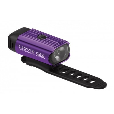 Фара передняя Lezyne Hecto Drive 500XL фиолетовый - фото 28465