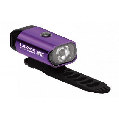 Фара передня Lezyne Mini Drive 400XL фіолетовий - фото 28471