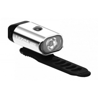 Фара передня Lezyne Mini Drive 400XL сріблястий - фото 28472