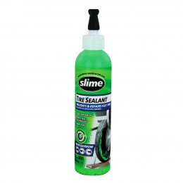 Антипрокольная жидкость для беcкамерных покрышек Slime, 237мл