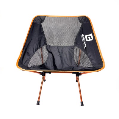 Кемпинговое кресло BaseCamp Compact, 50x58x56 см black/orange - фото 26318