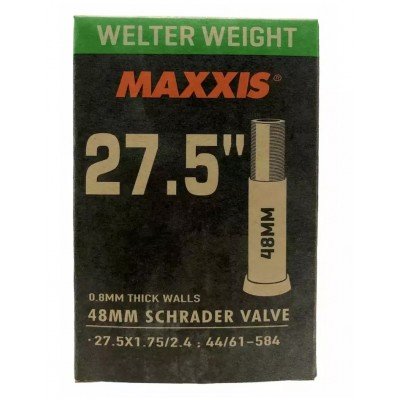 Камера Maxxis Welter Weight 27.5×1.75/2.4 Schrader 48 mm - фото 27589 Камера Maxxis Welter Weight 27.5×1.75/2.4 Schrader 48 mm - фото 27589