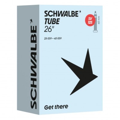 Камера Schwalbe 26" (25/40-559) SV12S 40mm TUB-67-50 - фото 32154