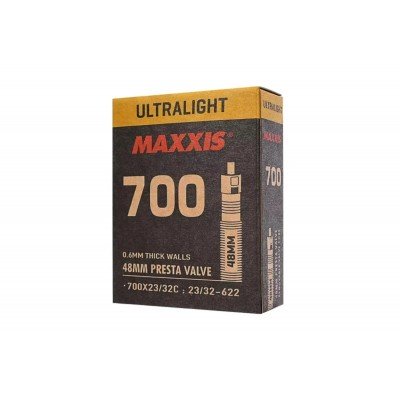 Камера Maxxis Ultralight 700*23/32C presta 48mm - фото 32073