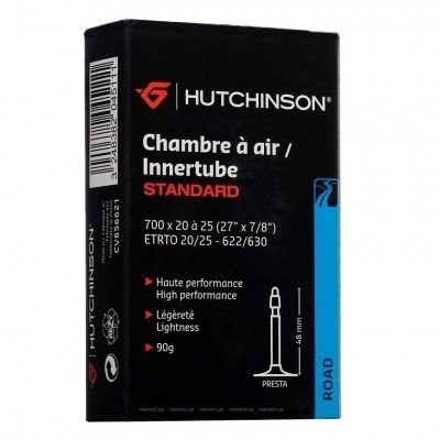 Камера Hutchinson Tube 700х25-30 VF - фото 24456