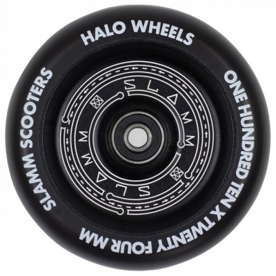 Колесо для самоката Slamm Halo 110 мм черный - фото 24577