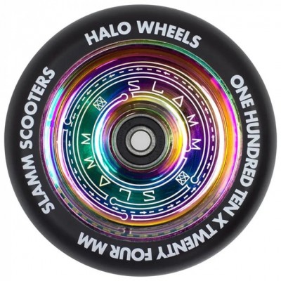 Колесо для самокату Slamm Halo 110 мм неохром - фото 24578