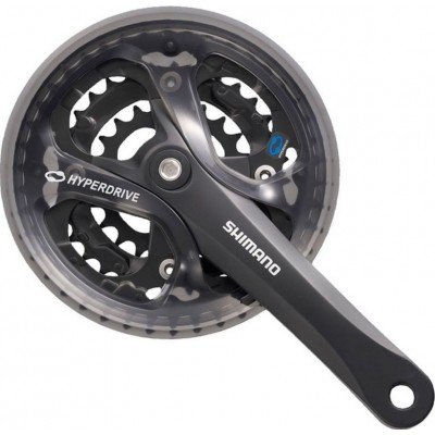 Шатуни Shimano Acera FC-M361 48x38x28 Т / 175 мм з захистом - фото 23343