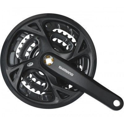 Шатуны Shimano FC-M371-3 175mm 48х36х26T - фото 24781