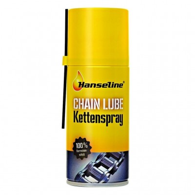 Смазка для цепи спрей Нanseline Chaine Lube Kettenspray, 150мл - фото 13825