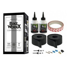 Набір для безкамерних покришок BikeWorkX Conversion Set 29"