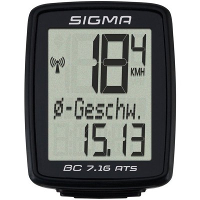 Велокомп'ютер Sigma Sport BC 7.16 ATS - фото 14408