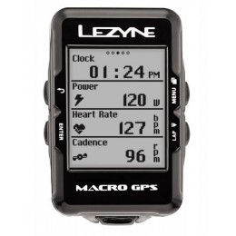 Велокомп'ютер Lezyne MACRO GPS HR LOADED