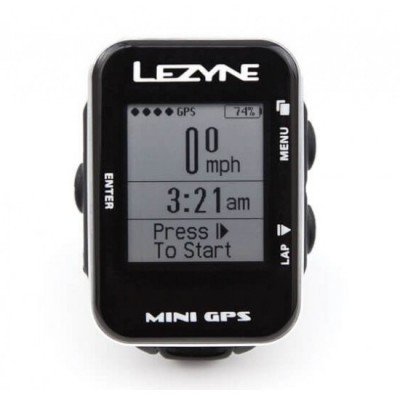 Велокомпьютер Lezyne MINI GPS серебристый - фото 16754