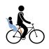 Детское велокресло на раму Thule Yepp Maxi Seat Post